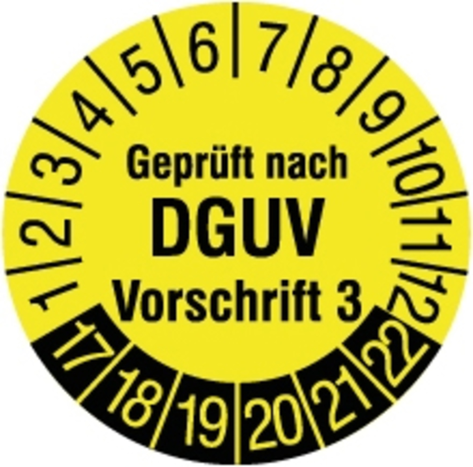 DGUV Vorschrift 3 bei Krieg Elektrotechnik GmbH in Velsdorf