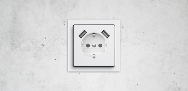 SCHUKO® USB-Steckdose bei Krieg Elektrotechnik GmbH in Velsdorf