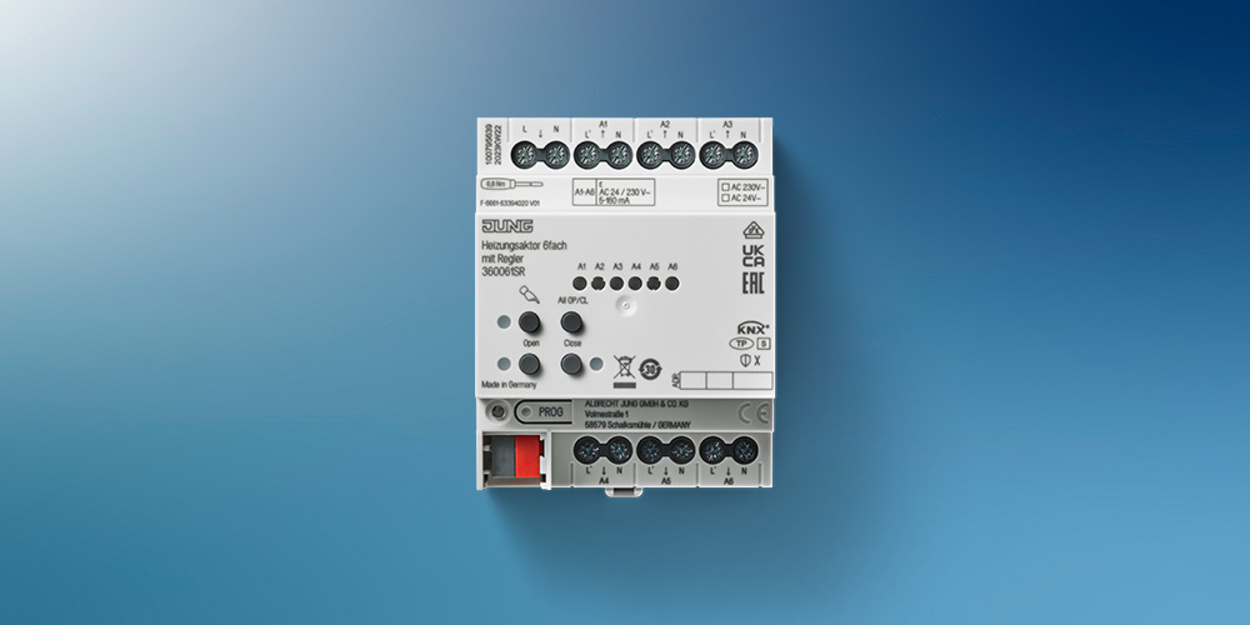 KNX Heizungsaktor 6-fach bei Krieg Elektrotechnik GmbH in Velsdorf