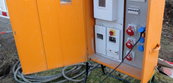 Baustrom bei Krieg Elektrotechnik GmbH in Velsdorf