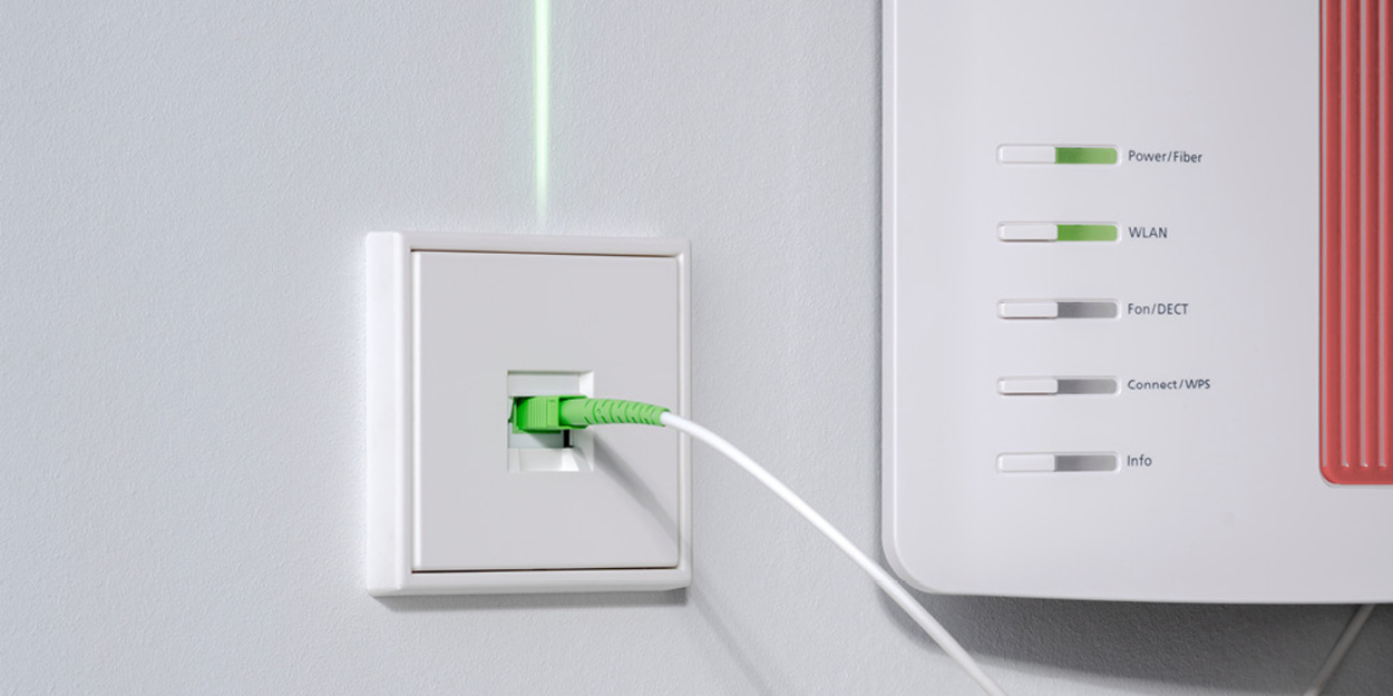 Die neuen Glasfaser-Anschlussdosen bei Krieg Elektrotechnik GmbH in Velsdorf