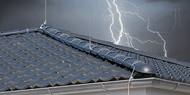 Äußerer Blitzschutz bei Krieg Elektrotechnik GmbH in Velsdorf