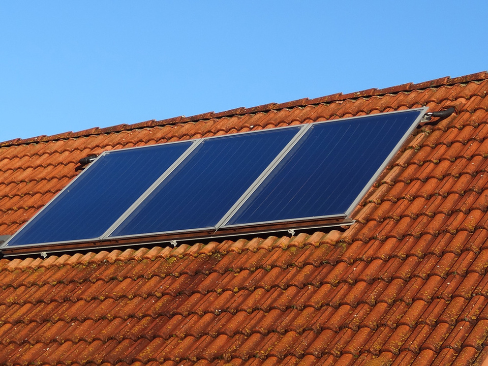 Solar Thermie bei Krieg Elektrotechnik GmbH in Velsdorf